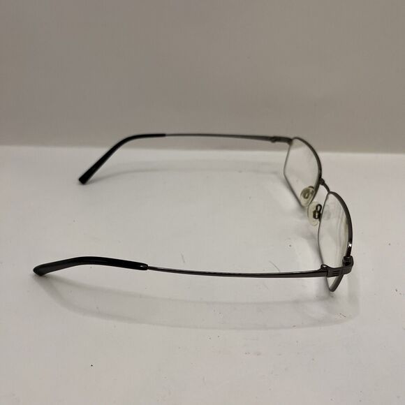 Flex Factor Eyeglasses F5064 Gunmetal Grey Designer Frames Only 53-19-145 - Picture 4 of 6